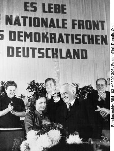 Berlin, DDR-Gründung, Margot Feist, Wilhelm Pieck