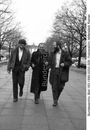 Berlin, Stephan Hilsberg, Ibrahim Böhme, Markus Meckel