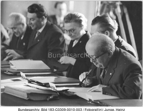 Berlin, 5. DDR-Staatsratssitzung