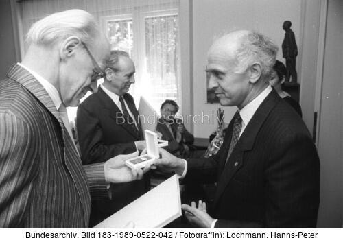 Berlin, Verleihung Johannes-R. Becher-Preis