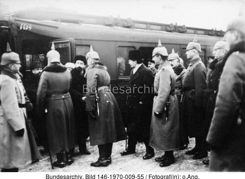 Brest-Litowsk, Friedensvertrag, russische Delegation