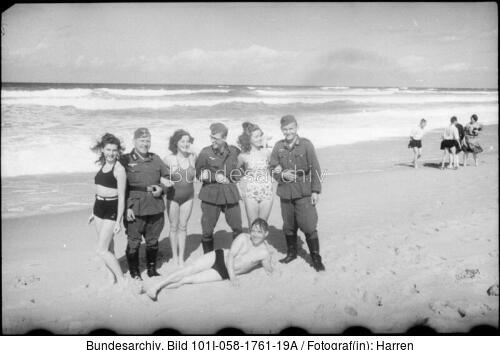 Frankreich, Erholung am Strand