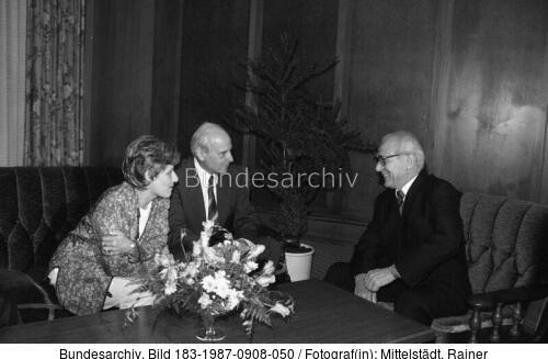 Bonn, Honecker-Besuch, Kelly, Bastian