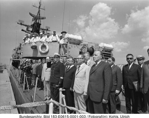 Ostsee, Seemanöver, Honecker und Kadar