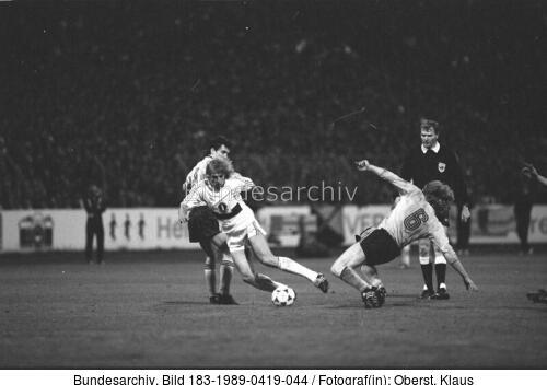 Uefa-Cup, Dynamo Dresden - VFB Stuttgart 1:1