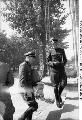 Russland, Heinz Lammerding (r.)