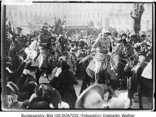 Berlin, Rückkehr Schutztruppen, v. Lettow-Vorbeck