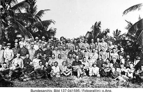 Deutsch-Ostafrika, Gefangene, v. Lettow-Vorbeck