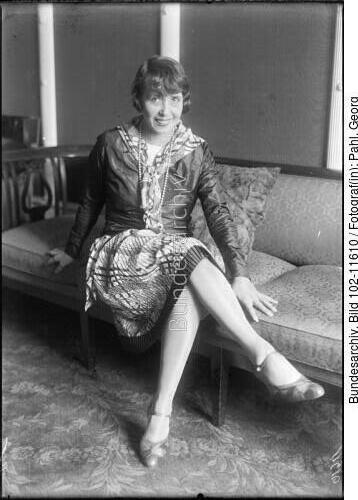 Revue-Tänzerin Mistinguett