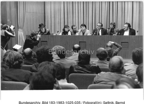Berlin, Pressekonferez Abschluss FDJ-Liedertournee