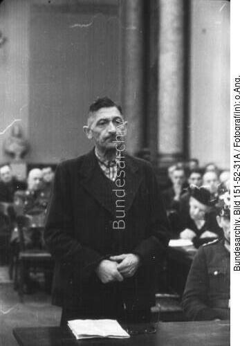 Volksgerichtshof, Ferdinand Freiherrr von Lüninck