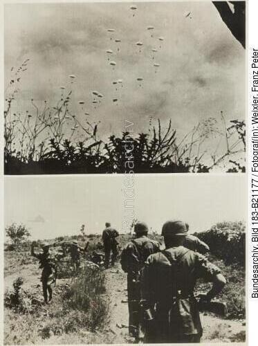 Griechenland, Kreta, Fallschirmjäger