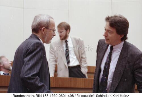 Berlin, Lothar de Maizière, Peter-Michael Diestel