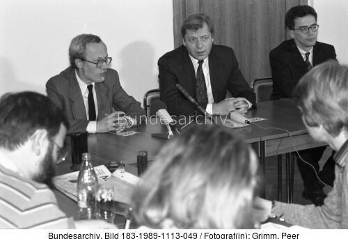 Berlin, Lothar de Maizière, Eberhard Diepgen
