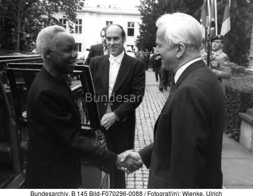 Bonn, Besuch Präsident von Tansania, Julius Nyerere