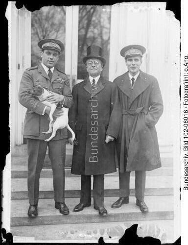 Umberto Nobile, Giacomo De Martino, Silvio Scaroni
