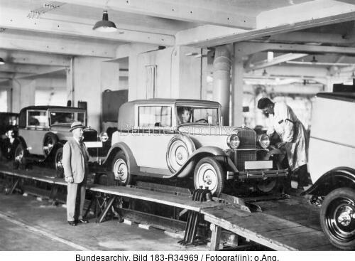 Rüsselsheim, Opel-Werk, 10000 Opel, Dr. Opel