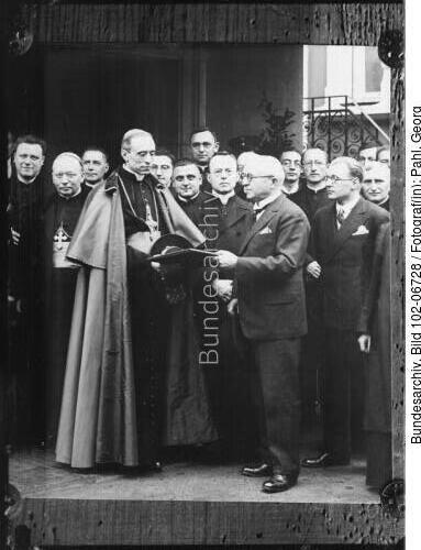 Rüsselsheim, Eugenio Pacelli bei Opel