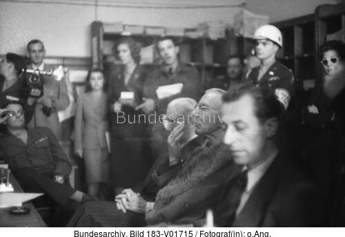 Nürnberger Prozess, Papen, Schacht, Fritzsche