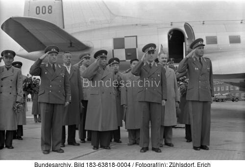 Berlin, Chinesische Militärdelegation, Stoph, Peng
