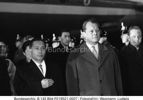Berlin, Staatsbesuch Präsident von Süd-Korea