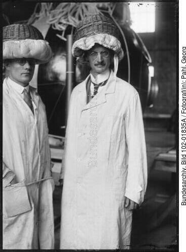 August Piccard und Paul Kipfer