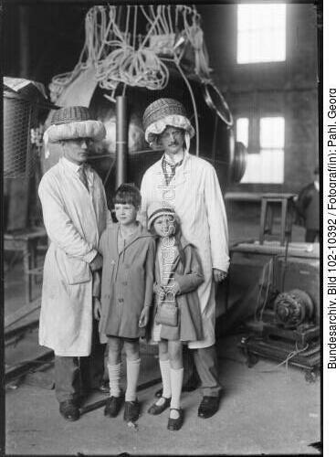 Paul Kipfer, Auguste Piccard mit seinen Kindern