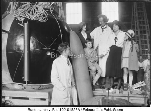 Auguste Piccard mit Familie