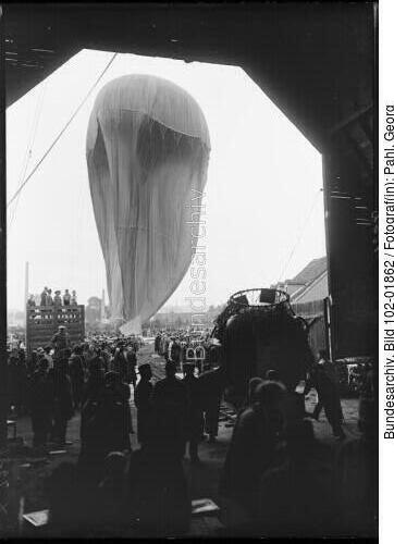 Augsburg, Stratosphären-Flug mit Ballon