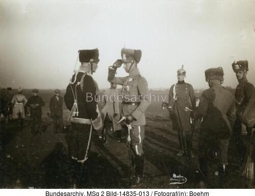 Danzig, v. Mackensen und Kronprinz Wilhelm