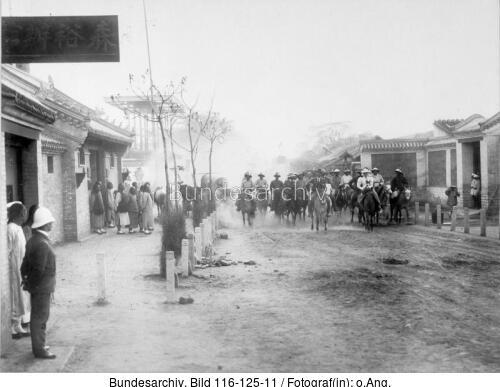 Tsingtau, Prinz Heinrich, Rückkehr von Ausflug