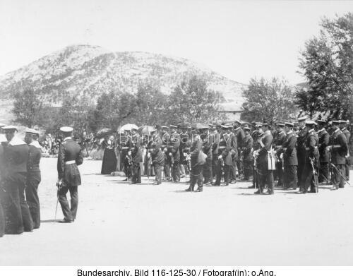 Tsingtau, Feldgottesdienst, Prinz Heinrich