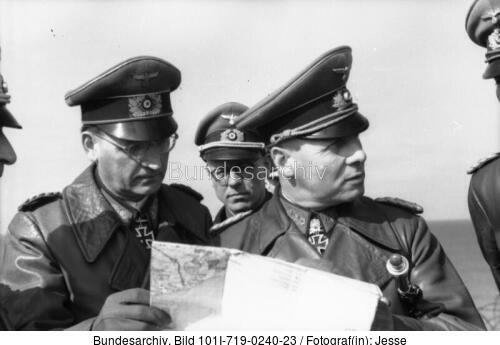 Pas de Calais, Speidel, Lang, Rommel