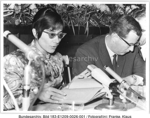 Berlin, Lesung Brigitte Reimann; Walter Lewerenz