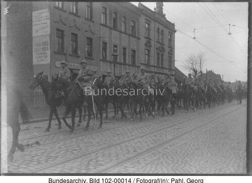 Gelsenkirchen-Buer, Französische Kavallerie