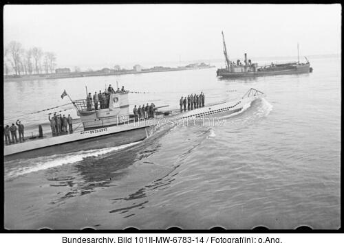 Frankreich, U-99 auslaufend