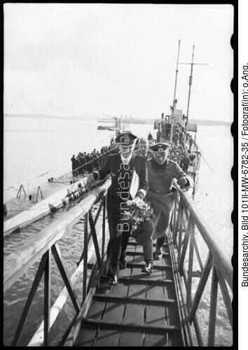 Frankreich, Kapitänleutnant Kretschmer