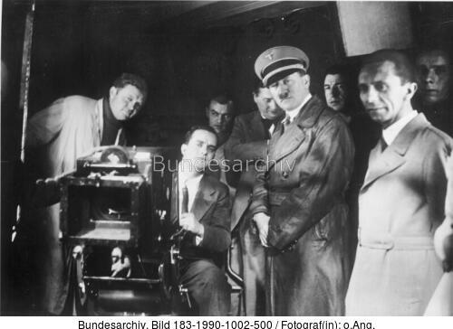 Babelsberg, Adolf Hitler, Joseph Goebbels bei UFA