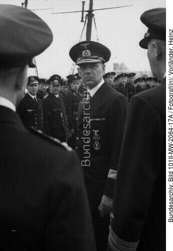 Friedrich Oskar Ruge bei MS-Flottille