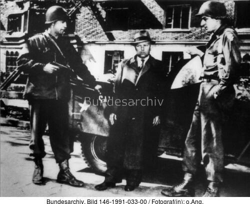 Festnahme von Fritz Sauckel