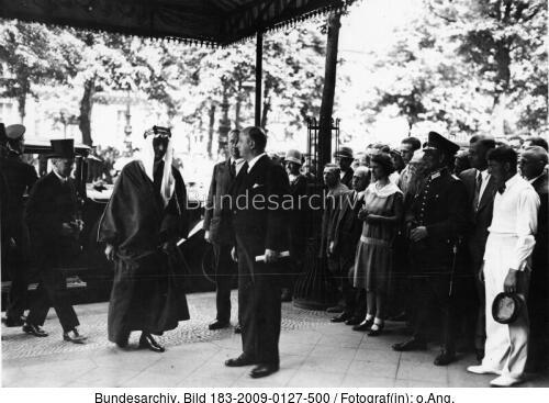 Berlin, Besuch Faisal ibn Abd al-Aziz