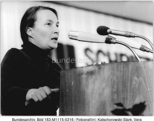 Berlin, Schriftstellerkongress, Rosemarie Schuder