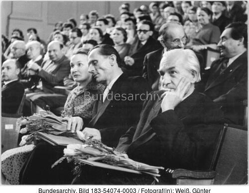 Berlin, Heinrich-Mann-Preis an Grundig, Jobst, Schuder