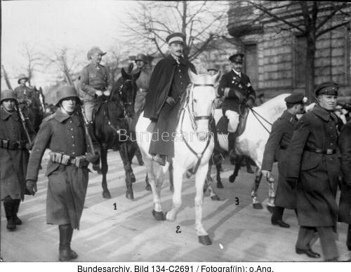 Berlin, Rückkehr Schutztruppen, v. Lettow-Vorbeck