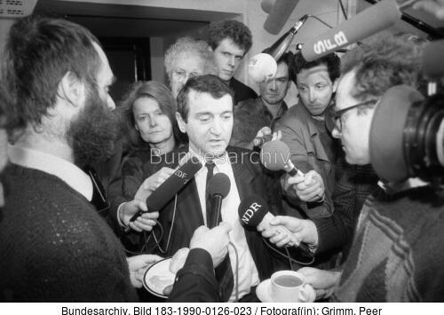 Berlin, Koalitionsverhandlungen, Markus Meckel
