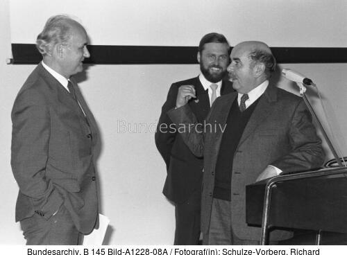 Hans Matthöfer und Walter Sedlmayr