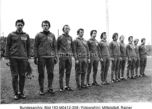 Magdeburg, DDR-Fußball-Nationalmannschaft