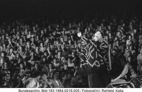 Berlin, Liederfestival, Mercedes Sosa