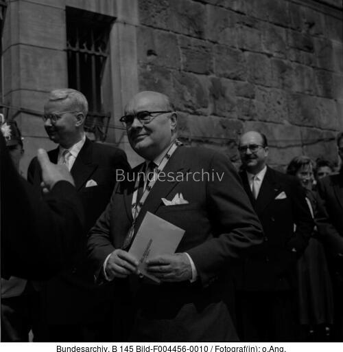 Karlspreis Aachen, Verleihung an Paul-Henri Spaak