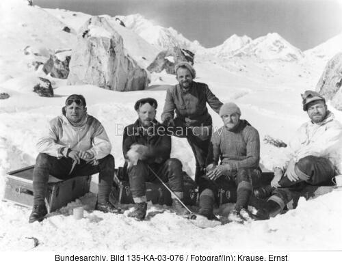 Tibetexpedition, Expeditionsteilnehmer